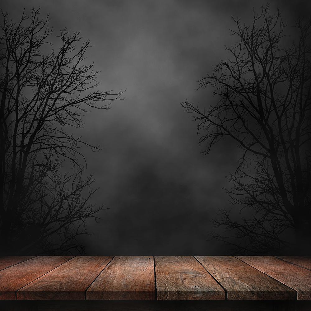 Halloween Backdrops Festival Backdrops Smoggy Backdrop Weird Wooden Background